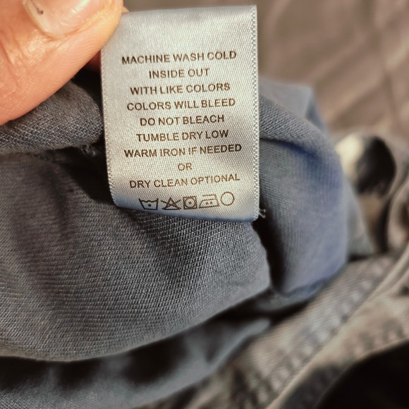 Zenana Washed Knot Strap Pockets Jumpsuit 1864Y Size Medium - Picture 15 of 16